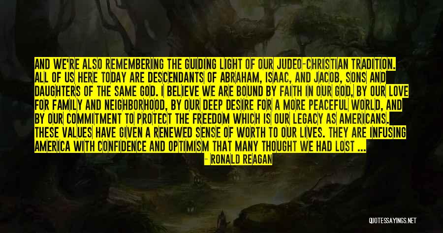 Judeo-christian Quotes By Ronald Reagan Judeo-christian Quotes By Ronald Reagan