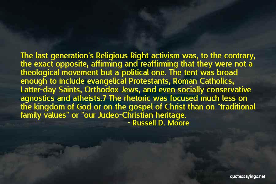 Judeo-christian Quotes By Russell D. Moore