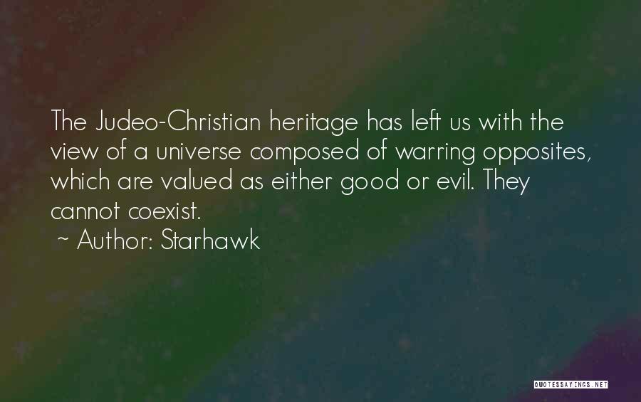 Judeo-christian Quotes By Starhawk