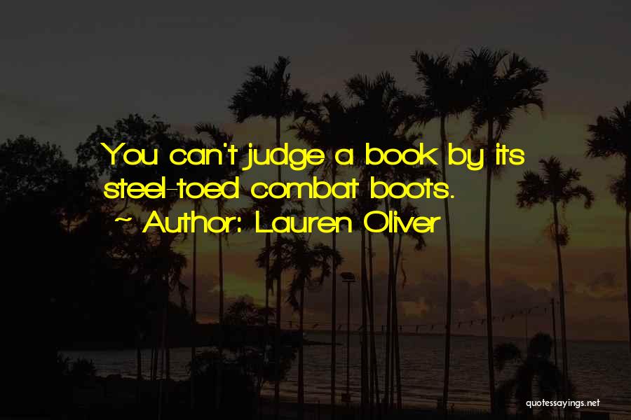 Judge A Book Quotes By Lauren Oliver