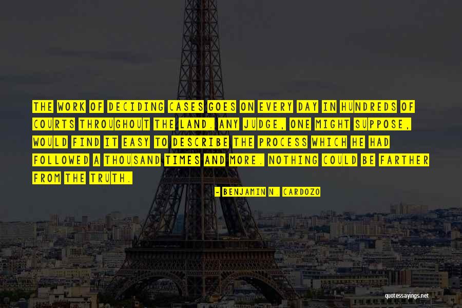 Judge Cardozo Quotes By Benjamin N. Cardozo Judge Cardozo Quotes By Benjamin N. Cardozo
