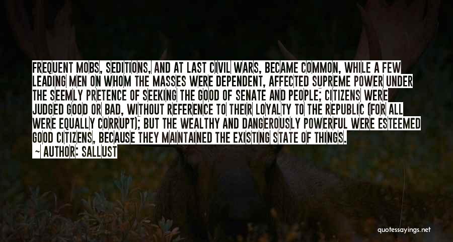 Judged Quotes By Sallust Judged Quotes By Sallust
