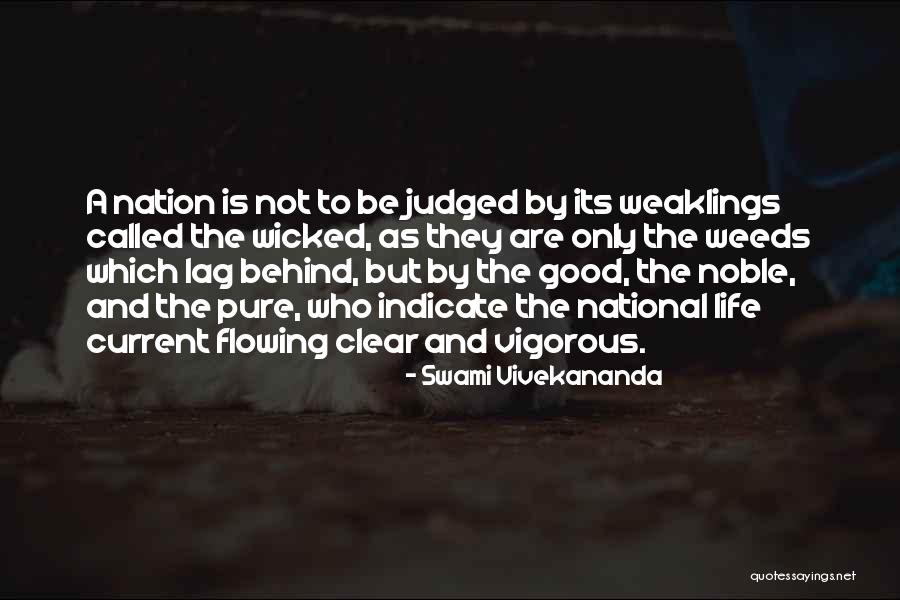 Judged Quotes By Swami Vivekananda