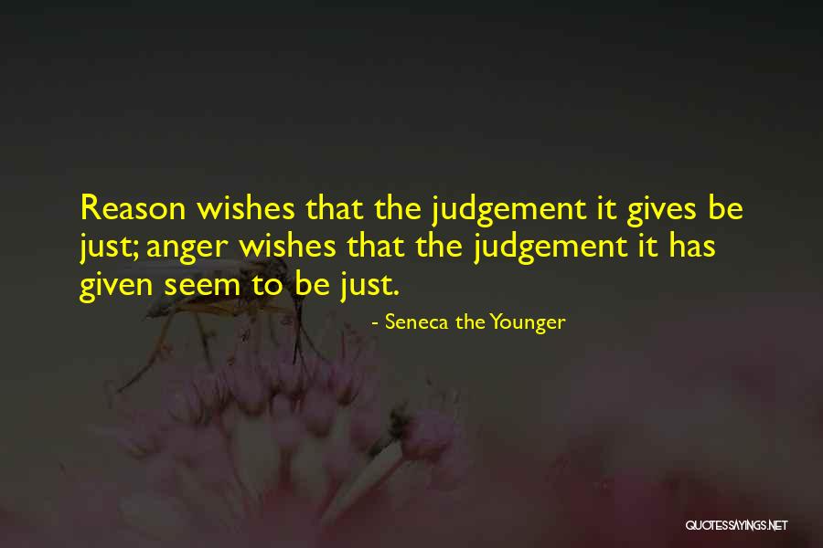 Judgement Quotes By Seneca The Younger