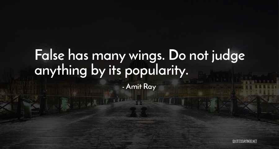 Judgement Quotes Quotes By Amit Ray