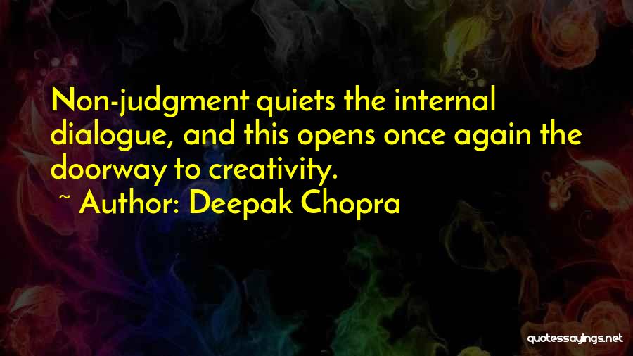 Judgement Quotes Quotes By Deepak Chopra