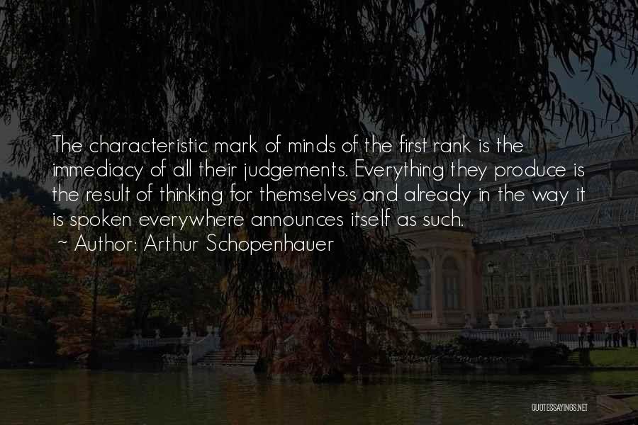 Judgements Quotes By Arthur Schopenhauer Judgements Quotes By Arthur Schopenhauer