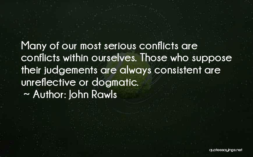 Judgements Quotes By John Rawls