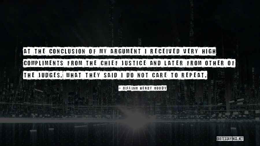 Judges And Justice Quotes By William Henry Moody Judges And Justice Quotes By William Henry Moody