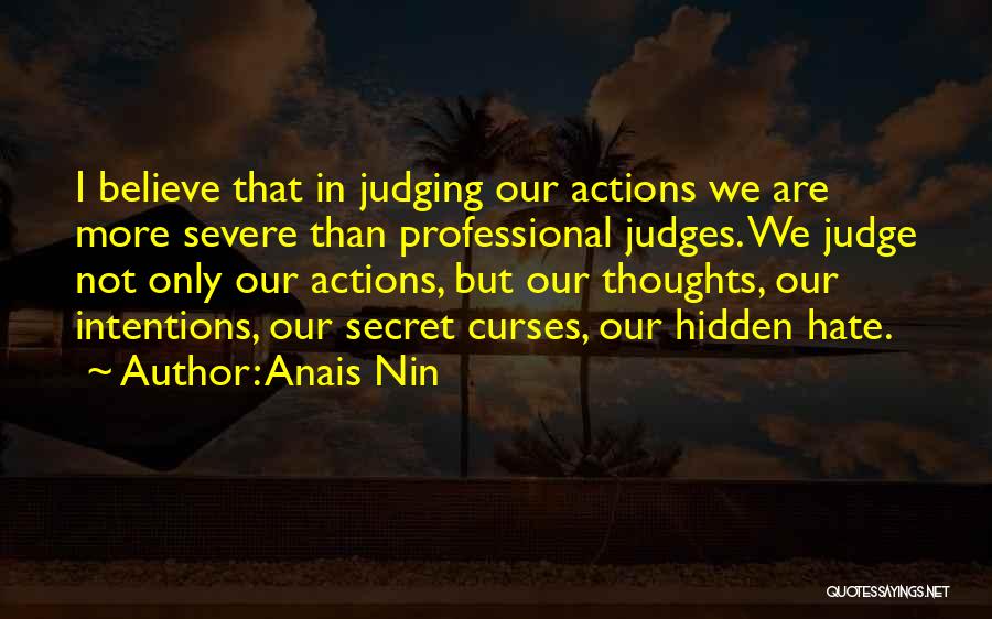 Judges Quotes By Anais Nin