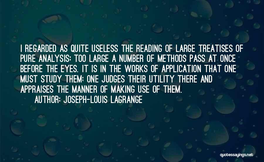 Judges Quotes By Joseph-Louis Lagrange