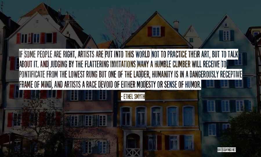 Judging Art Quotes By Ethel Smyth Judging Art Quotes By Ethel Smyth