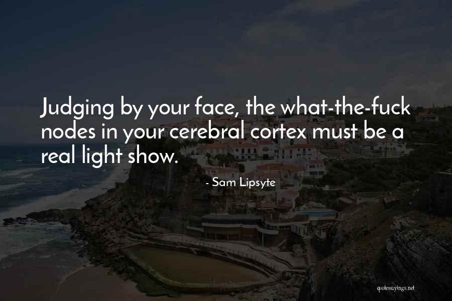 Judging Me Quotes Quotes By Sam Lipsyte