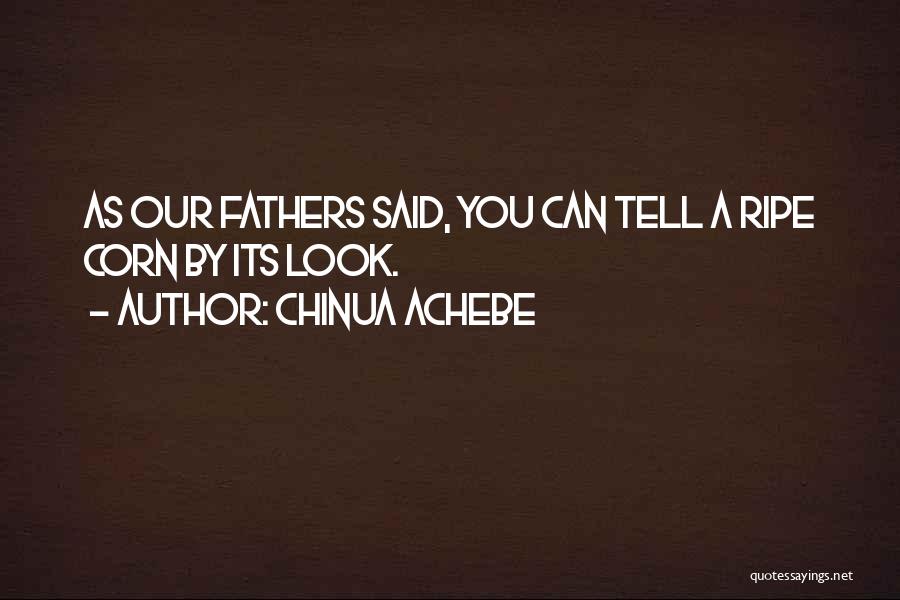 Judging Others Appearance Quotes By Chinua Achebe