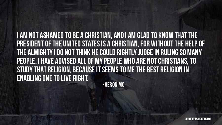 Judging Others Religion Quotes By Geronimo Judging Others Religion Quotes By Geronimo