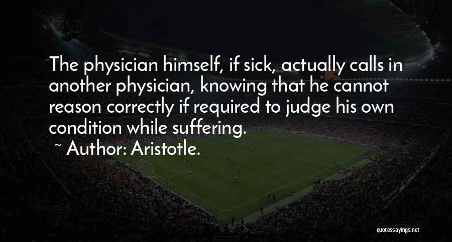 Judging Without Knowing Quotes By Aristotle.