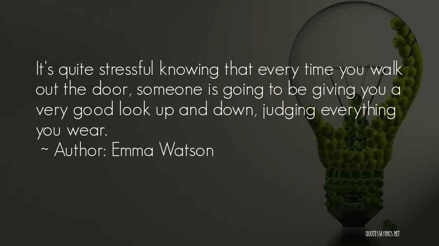 Judging Without Knowing Quotes By Emma Watson