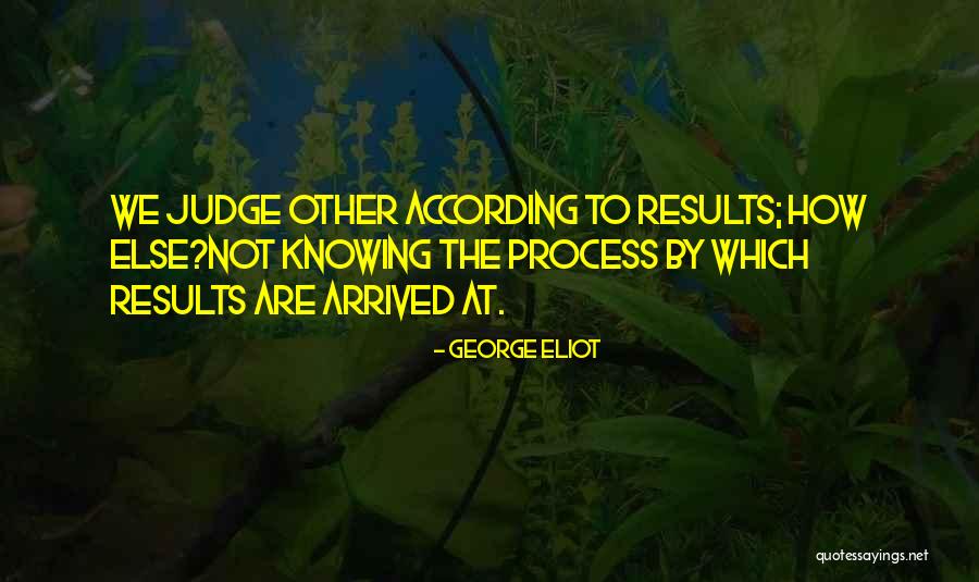 Judging Without Knowing Quotes By George Eliot