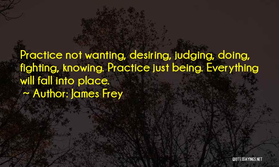 Judging Without Knowing Quotes By James Frey