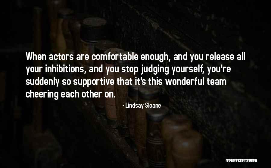 Judging Yourself Quotes By Lindsay Sloane Judging Yourself Quotes By Lindsay Sloane
