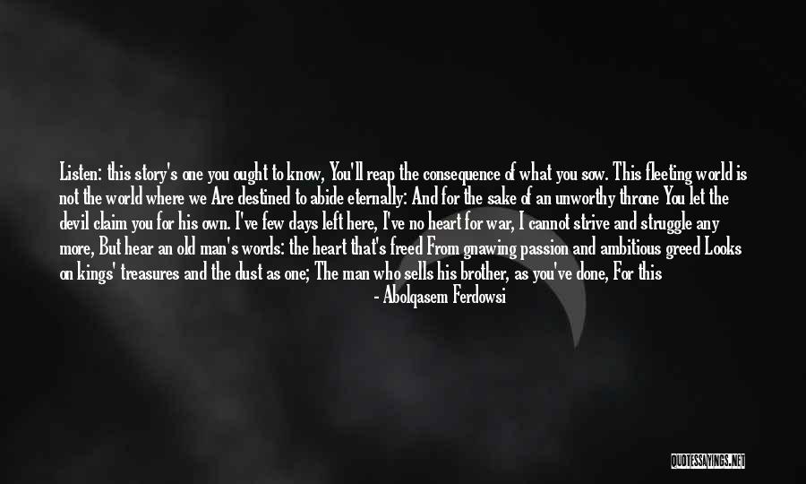 Judgment Day Quotes By Abolqasem Ferdowsi Judgment Day Quotes By Abolqasem Ferdowsi