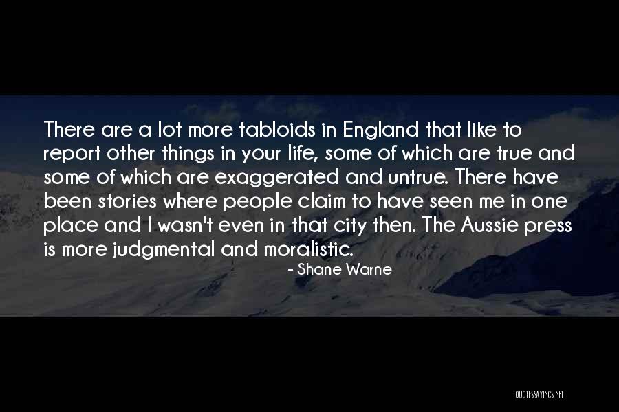 Judgmental People Quotes By Shane Warne Judgmental People Quotes By Shane Warne