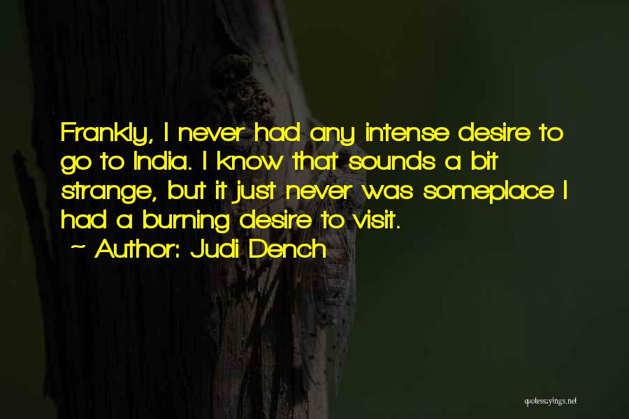Judi Dench Quotes 1550311