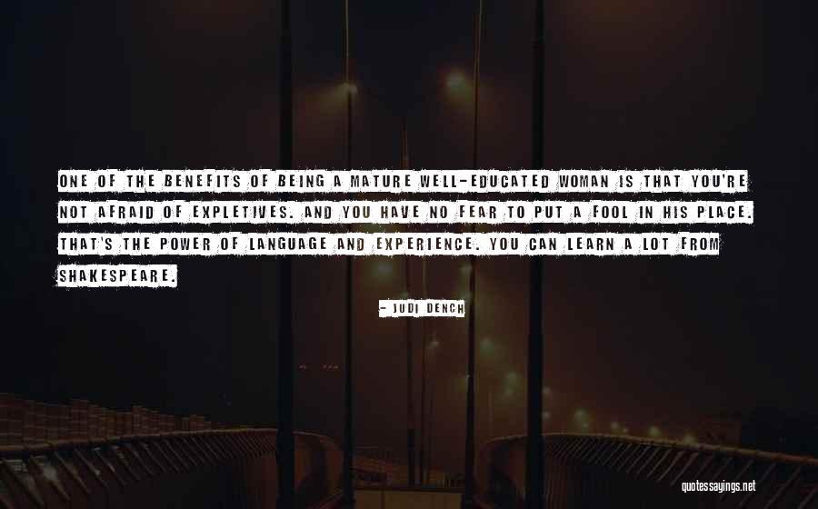 Judi Dench Quotes 1712696 Judi Dench Quotes 1712696
