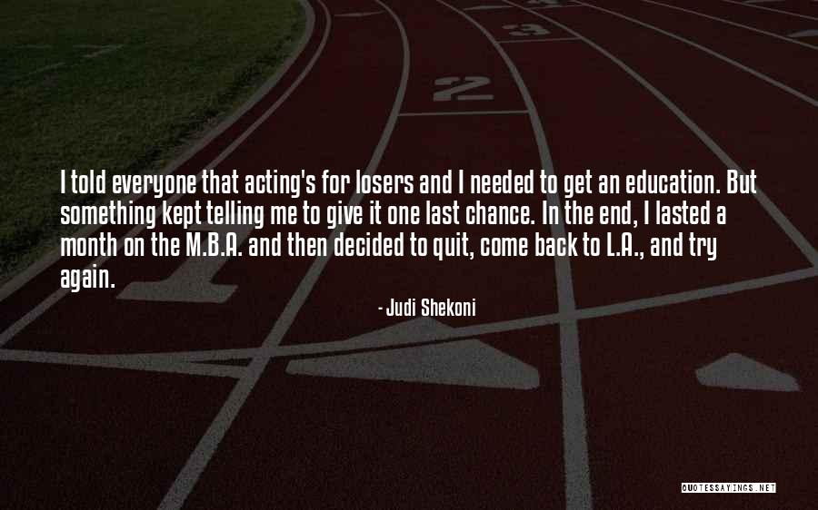 Judi Shekoni Quotes 1056743 Judi Shekoni Quotes 1056743