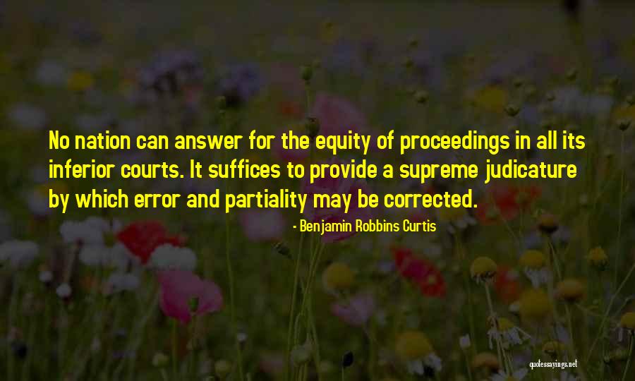 Judicature Quotes By Benjamin Robbins Curtis Judicature Quotes By Benjamin Robbins Curtis