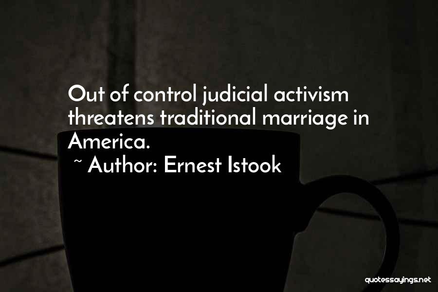 Judicial Quotes By Ernest Istook