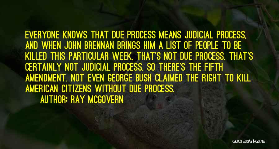 Judicial Quotes By Ray McGovern