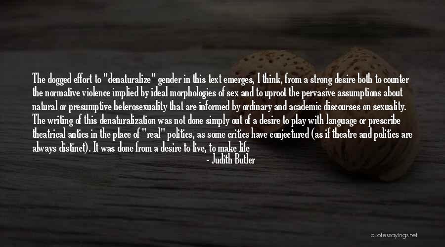 Judith Butler Quotes 360341