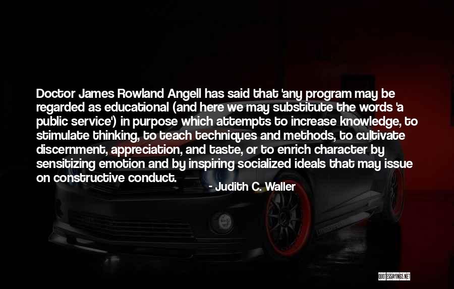 Judith C. Waller Quotes 428922 Judith C. Waller Quotes 428922