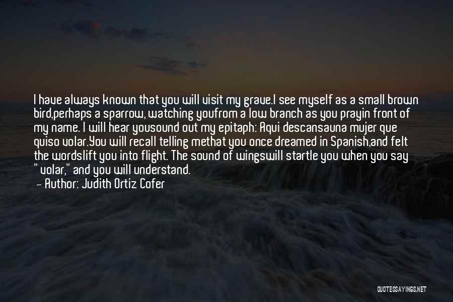 Judith Cofer Quotes By Judith Ortiz Cofer