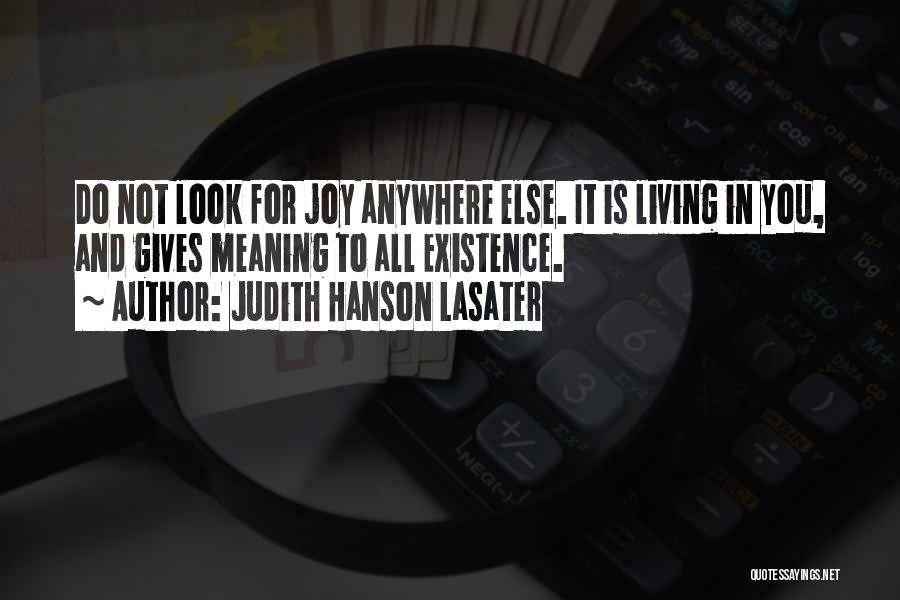 Judith Hanson Lasater Quotes 611318