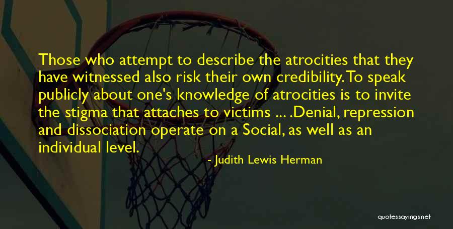 Judith Lewis Herman Quotes 1022206