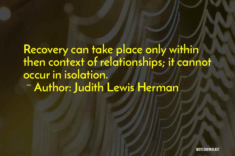 Judith Lewis Herman Quotes 1475788