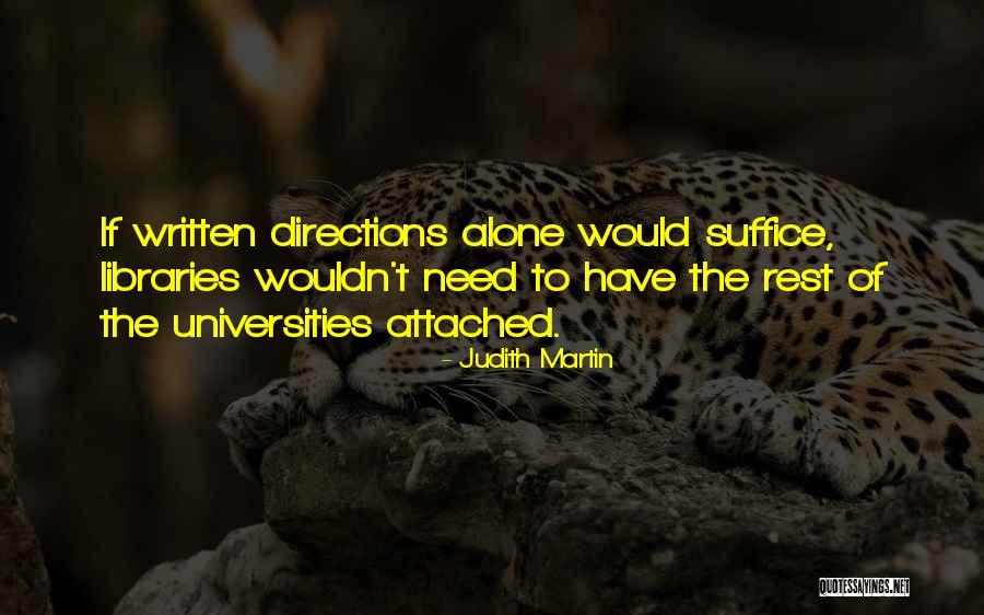 Judith Martin Quotes 1453564