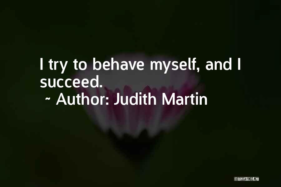 Judith Martin Quotes 1989511