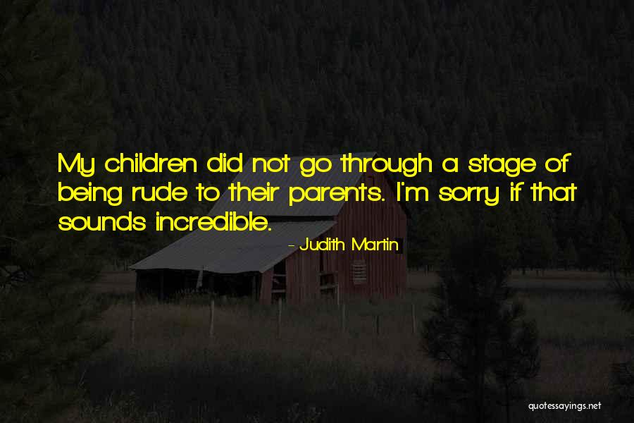 Judith Martin Quotes 2122778