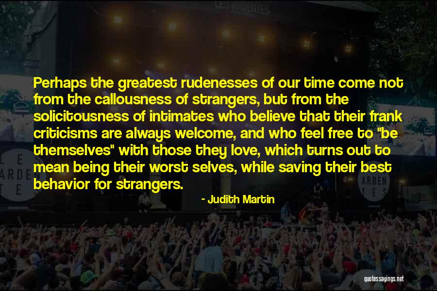 Judith Martin Quotes 980572