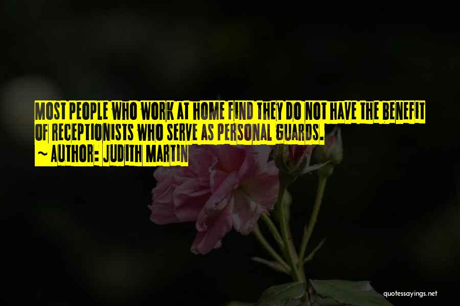 Judith Martin Quotes 994560