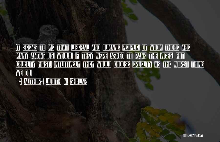 Judith N. Shklar Quotes 2164616 Judith N. Shklar Quotes 2164616