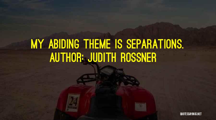Judith Rossner Quotes 165720