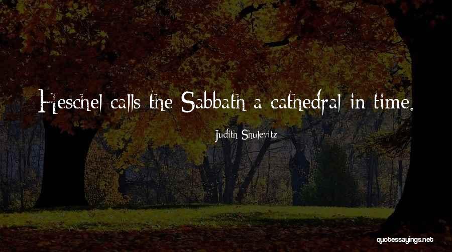 Judith Shulevitz Quotes 108511