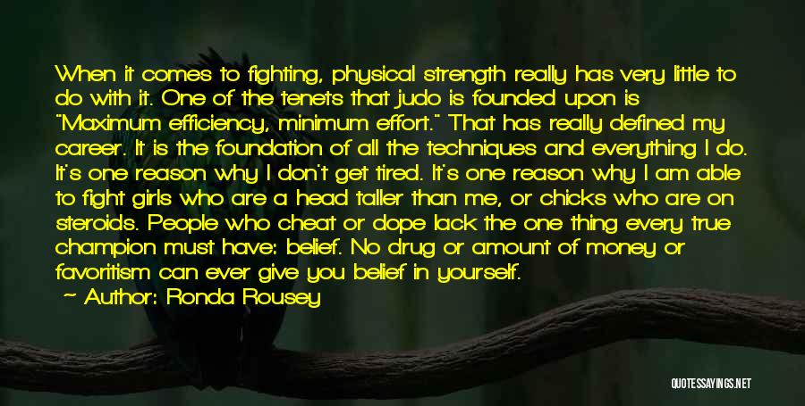 Judo Best Quotes By Ronda Rousey