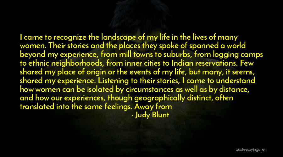 Judy Blunt Quotes 1506771