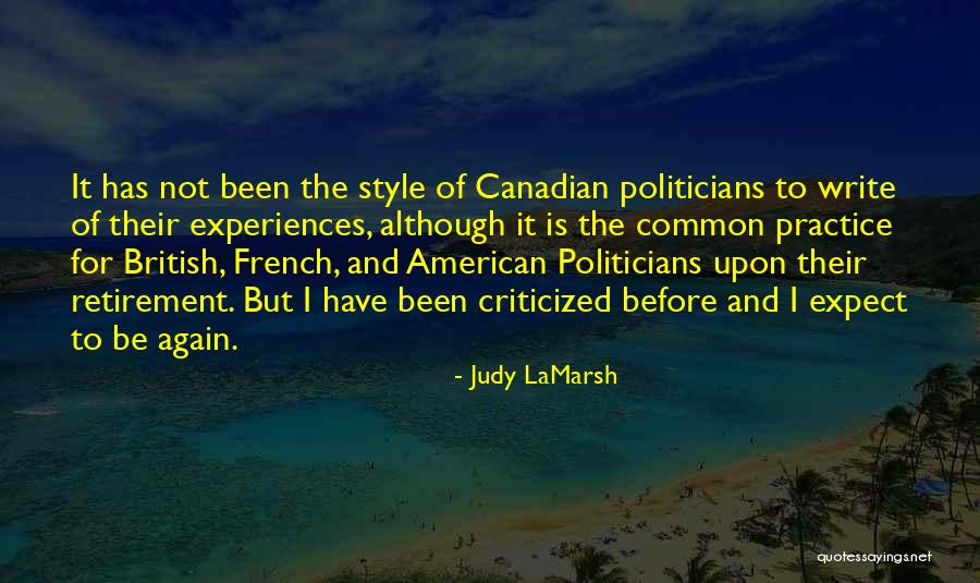 Judy LaMarsh Quotes 1548403