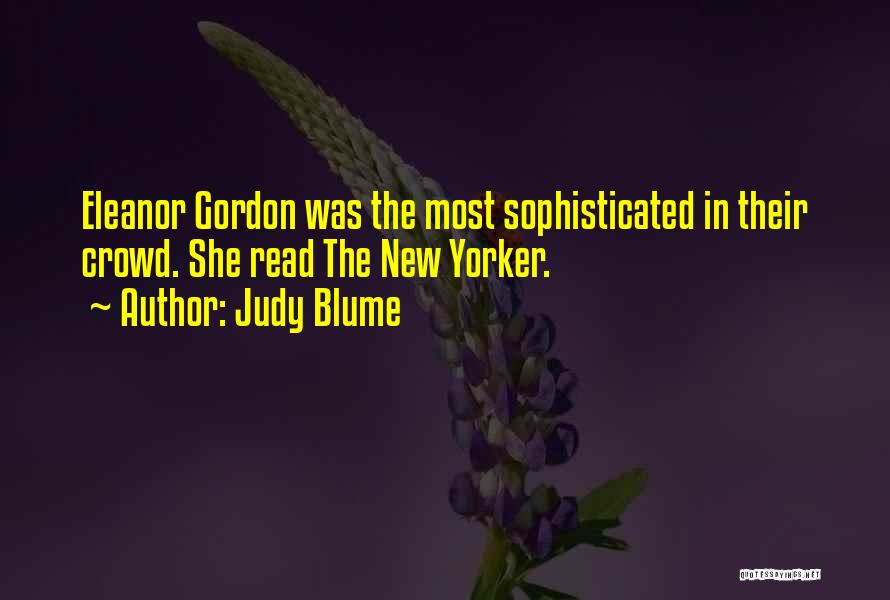 Judy Quotes By Judy Blume